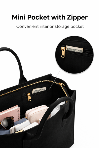 STYLLURE Customised Tote Bag with Artistic Parrot Design with Personalised Name Print, 16x12x5 Inches, Fits 15.6 Inch Laptop, Premium Handbag for Women, Office, Travel and Daily Use